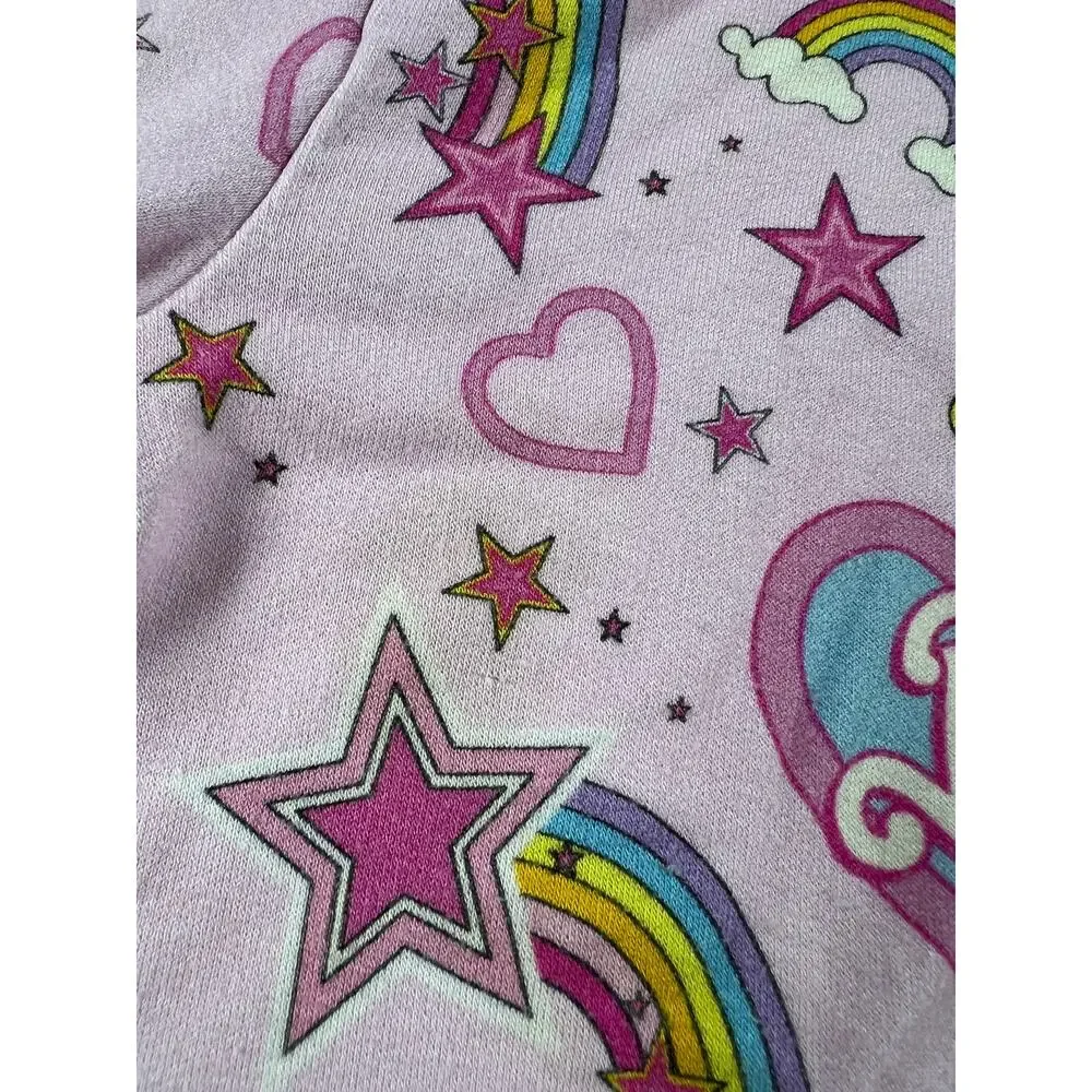 Posh Peanut Barbie Star Power Bamboo French Terry Jacket Zip Up Hoodie Size 3/4